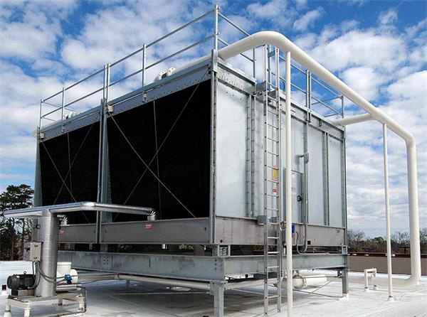 方形冷卻塔內部結構介紹,方形橫流式冷卻塔