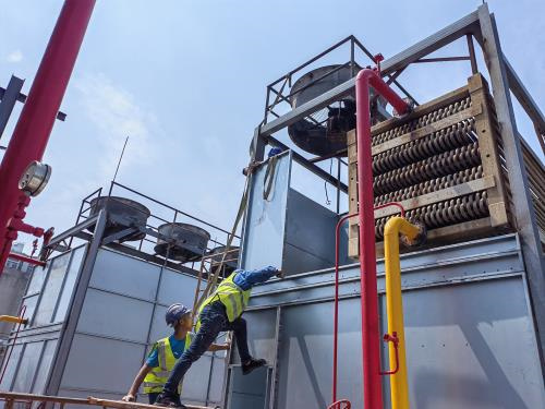 全鋼冷卻塔使用前做好哪些檢查維護工作