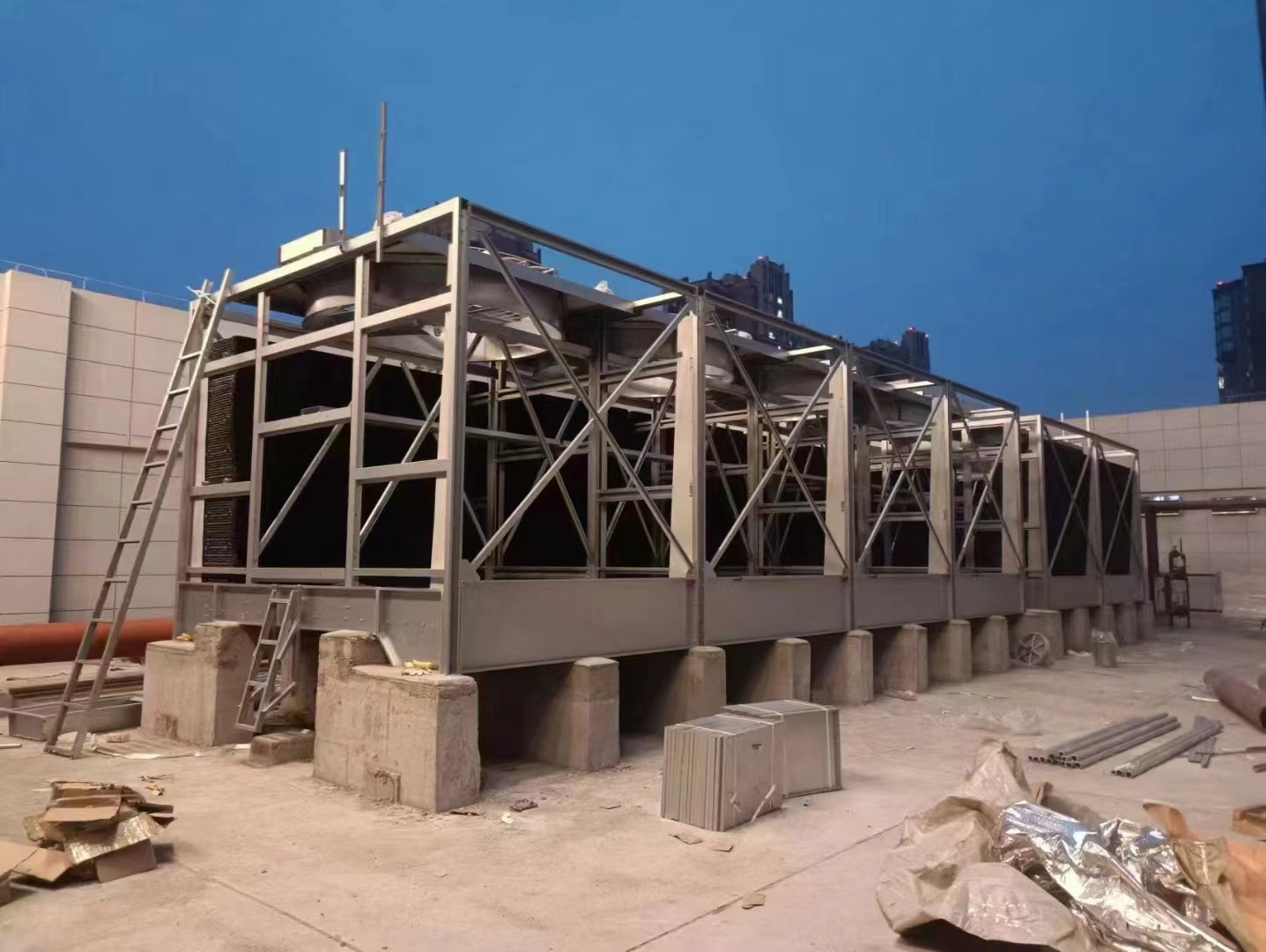 冷卻塔在運行之前需要準備哪些工作？,閉式冷卻塔運行原理